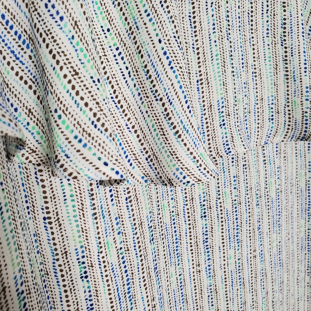 Apt. 9 Cold Shoulder Polka Dot Tank Top S - Picture 3 of 5
